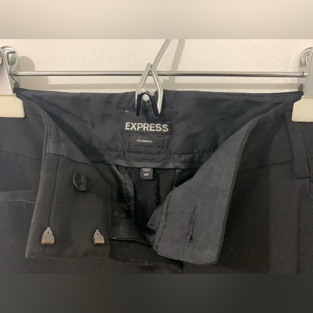 Express Columnist Pants Size 0R - Picture 2 of 7